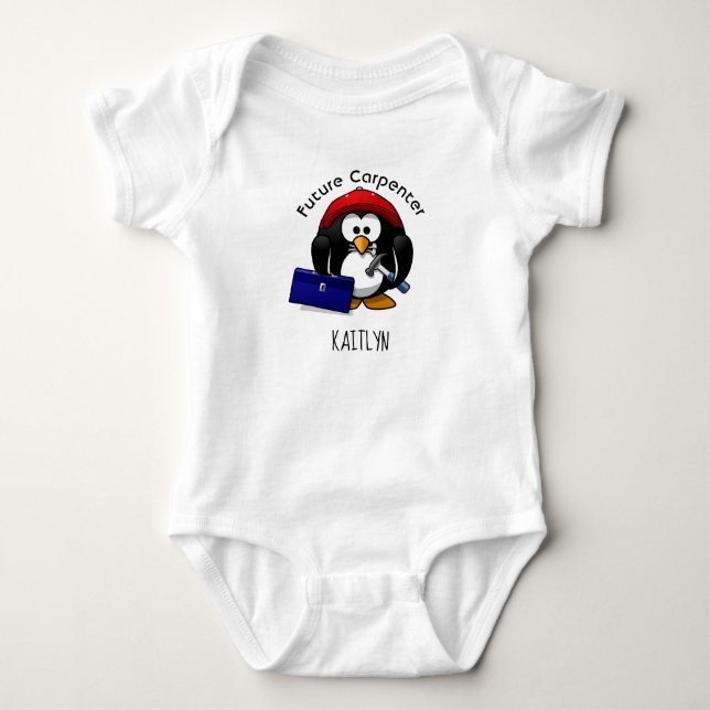 Future Carpenter Baby Bodysuit (Front)