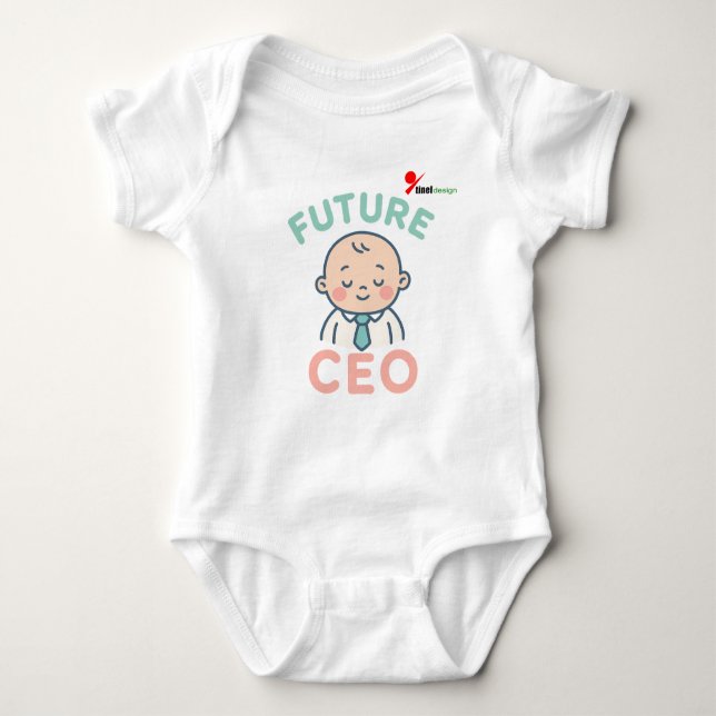 Future CEO Baby Bodysuit (Front)