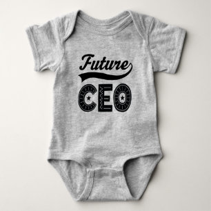 Future CEO Childs Job Gift Baby Bodysuit