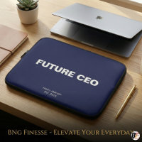 Future CEO | Personalized Name & Year Navy Blue Mo