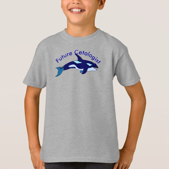 Future Cetologist Killer Whale T-Shirt (Front)