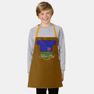 Future Chef Kids Brown Apron