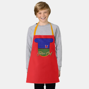 Future Chef Kids Red  Apron