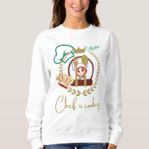 Future Chef Vibes–Cooking Design for School foodie Sweatshirt