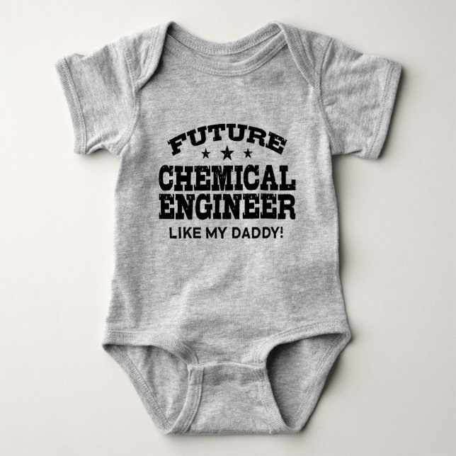 Future Chemical Engineer Baby Bodysuit (Front)