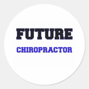 Future Chiropractor Classic Round Sticker