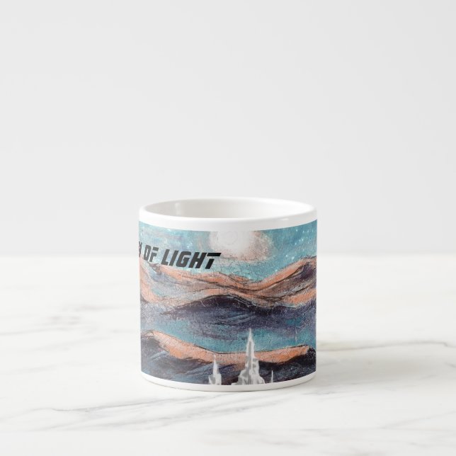 Future City of Light Espresso Cup (Front)