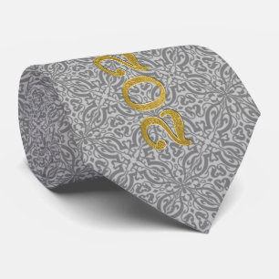 Future Class of 2025 Graduate Gold Deep Grey Tie