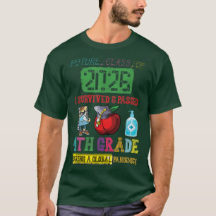 Future Class Of 2026 4th Grade Funny Student Gradu T-Shirt
