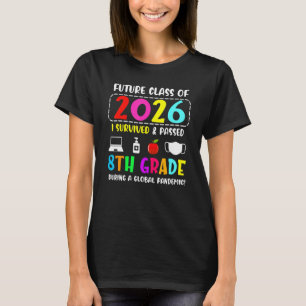 Future Class Of 2026 8th Grade Graduation 2022 Stu T-Shirt