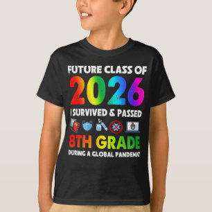 Future Class Of 2026 8th Grade Team Back To School T-Shirt