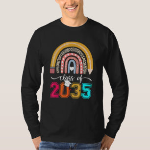 Future Class Of 2035 Preschool Graduation Pre K Gr T-Shirt