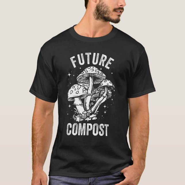 Future Compost Expert Composter Composting Worms T-Shirt (Front)