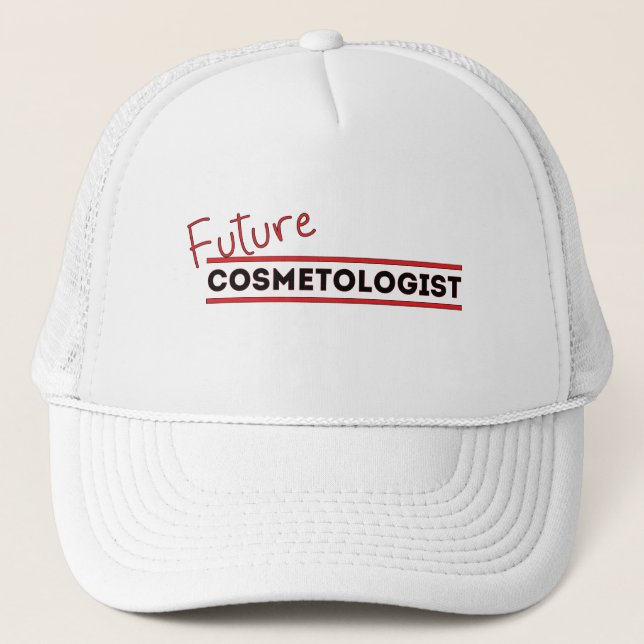 Future Cosmetologist Trucker Hat (Front)