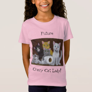Future Crazy Cat Lady T-Shirt