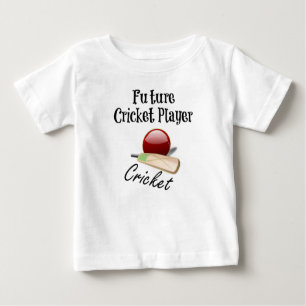 Future Cricket Player Baby T-Shirt