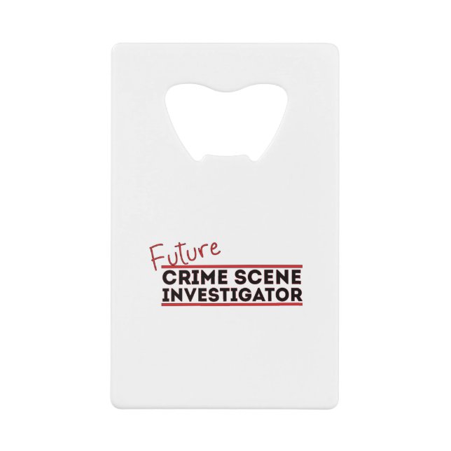Future Crime Scene Investigator (Front)