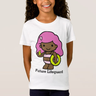 Future Cute girl Lifeguard with lifesaver T-Shirt