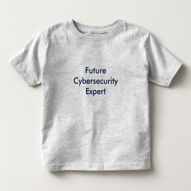 Future Cyber Expert Toddler T-Shirt (Front)