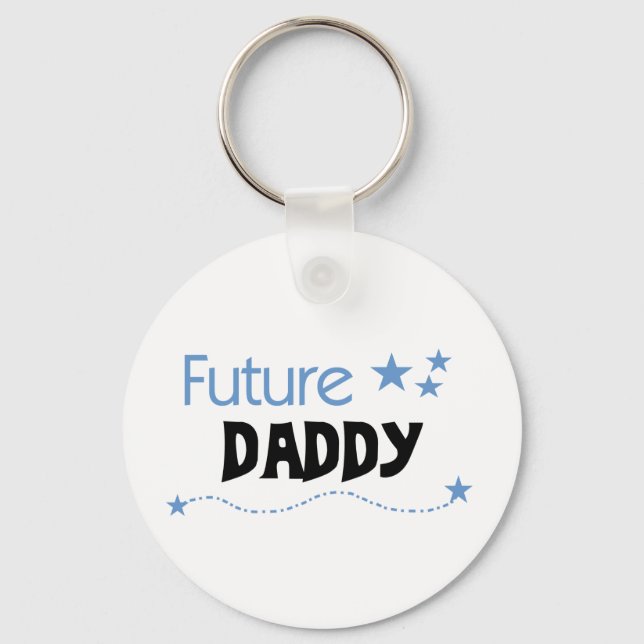 Future Daddy Tshirts and Gifts Key Ring (Front)