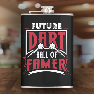 Future Dart Hall of Famer Vinyl Wrapped Flask 8 oz