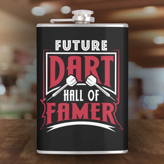 Future Dart Hall of Famer Vinyl Wrapped Flask 8 oz (Creator Uploaded)