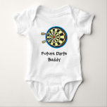Future Darts Buddy Baby Bodysuit<br><div class="desc">Future Darts Buddy Baby Bodysuit Infant Newborn Boy Girl Shower Gift</div>