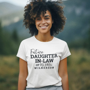 Future Daughter In Law WV Bride Wedding T-Shirt