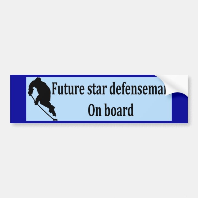 Future Defenseman Bumper Sticker (Front)