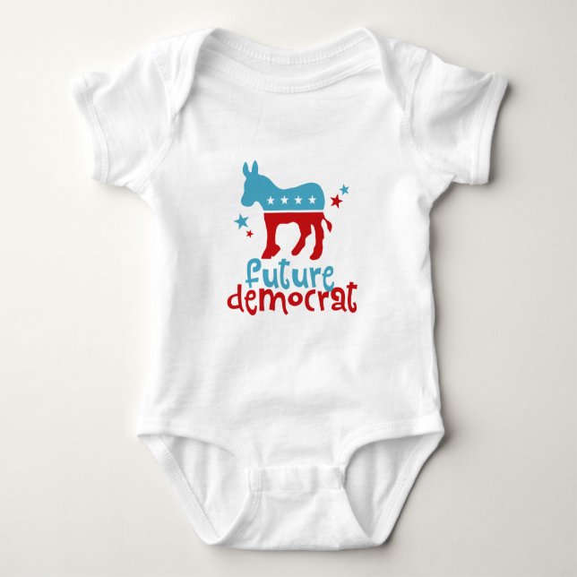 Future Democrat Baby Bodysuit (Front)