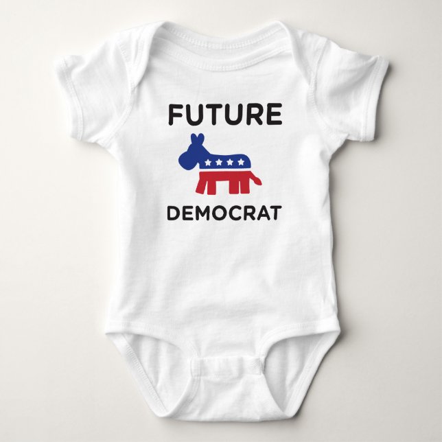Future Democrat Baby Bodysuit (Front)