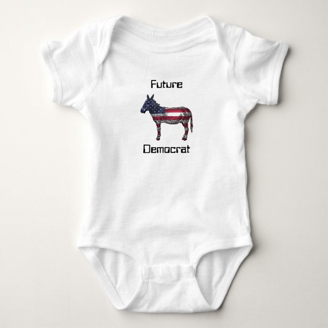 Future Democrat Baby Bodysuit (Front)
