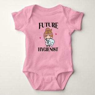 Future Dental Hygienist Girls Baby Bodysuit