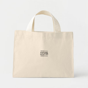Future dentist mini tote bag