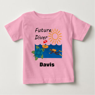 Future Diver Design - Baby Fine Jersey T-Shirt