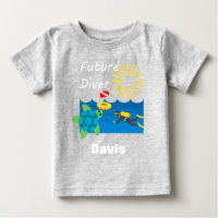 Future Diver Design - Baby Fine Jersey T-Shirt