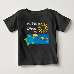 Future Diver Design - Baby Fine Jersey T-Shirt