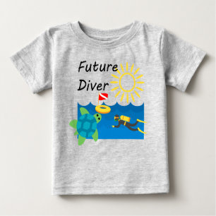 Future Diver Design - Baby Fine Jersey T-Shirt