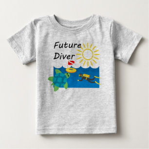 Future Diver Design - Baby Fine Jersey T-Shirt