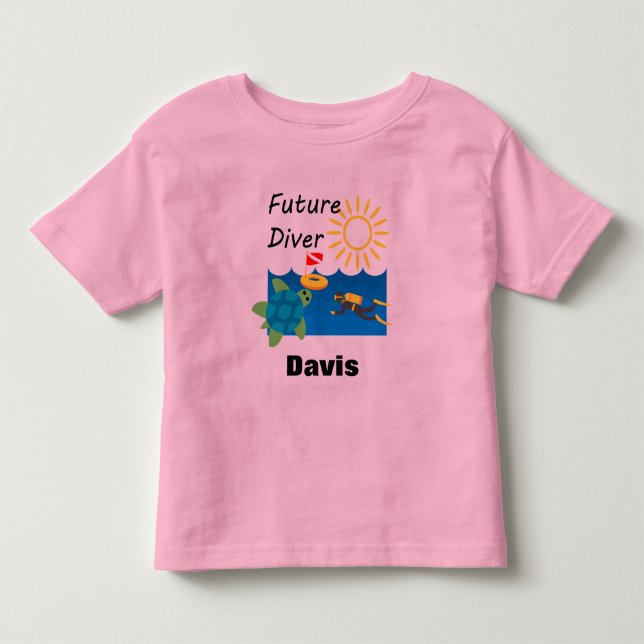 Future Diver Design - Kids' Basic T-Shirt (Front)