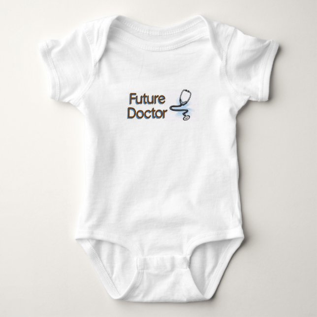 Future Doctor Baby Bodysuit (Front)