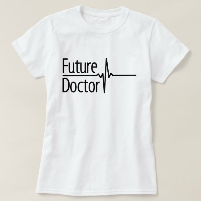 Future Doctor EKG T-Shirt (Design Front)