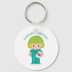 Future Doctor Girl Key Ring