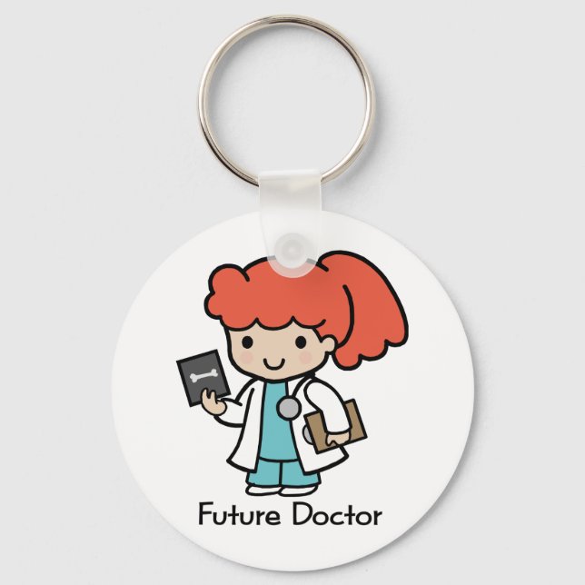 Future Doctor - Girl Key Ring (Front)