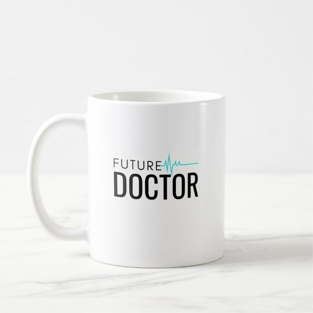 Future Doctor Graduation Celebration Coffee Mug (Left)