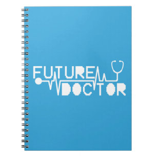 Future doctor medecine Stethoscope Notebook