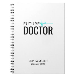 Future Doctor Personalised Medical Stude Notebook