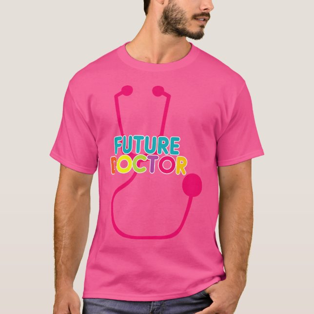 Future Doctor Stethoscope T-Shirt (Front)