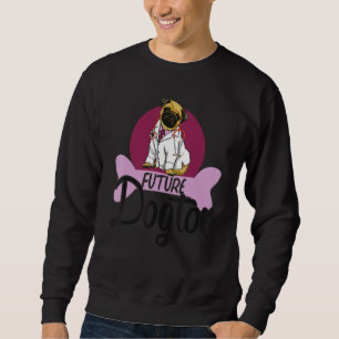 Future Dogtor Dog Women Corgi Doggy Love Sweatshirt