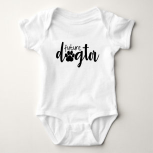 Future Dogtor Veterinarian Baby Bodysuit